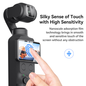 Protecteur d'écran pour caméra AMagisn, films en verre trempé anti-rayures pour DJI Osmo Pocket3/4, <span class=keywords><strong>accessoires</strong></span> pour caméra sportive - Product Image 4