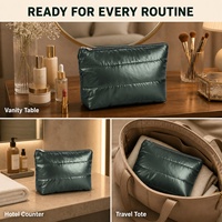 Sac de rangement pour maquillage imperméable avec logo personnalisé Royal Fair, fermeture éclair, portable, pour voyage, en nylon, pour cadeaux