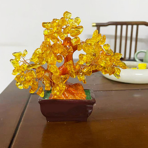Bán Buôn Đá Quý Tự Nhiên Pha Lê Cây Pha Lê Đồ Trang Trí Pha Lê Thủ Công Mỹ Nghệ Bonsai Cây Chữa Bệnh Đá Tiền Cây Cuộc Sống Cây - Product Image 6