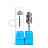 Fraise rotative en carbure de tungstène de haute qualité C1225MX06, double coupe, polie, pour meulage, compatible OEM