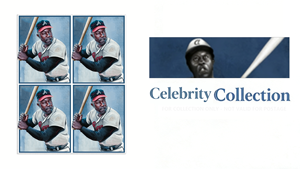 Etiquetas <span class=keywords><strong>Postales</strong></span> de Correo Estadounidense, Estampillas <span class=keywords><strong>Postales</strong></span> Conmemorativas Antiguas Baratas de 2024 de Hank Aaron, Países y Estados - Product Image 5