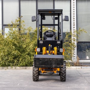 รถตักล้อยางไฟฟ้าไฮท็อป ระบบไฮดรอลิก ขนาดเล็ก เงียบ พร้อมห้องโดยสาร - Product Image 3