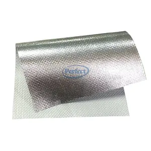 Manufactory Price High Quality reinforced aluminum foil vapor and noise barrier insulation fabric film alu coated