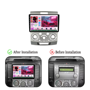 Radio para Auto de 9 Pulgadas con <span class=keywords><strong>Carplay</strong></span> y Android Auto, DSP Integrado, WiFi, BT, Reproductor de DVD para Ford Everest, Ranger, <span class=keywords><strong>Mazda</strong></span> BT-50 - Product Image 6