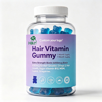 Gummies personnalisées les plus vendues pour la force des cheveux et la prévention de la chute des cheveux, pour la peau et les ongles