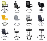 ADXIN Chaise pivotante moderne à dossier haut, chaise de bureau ergonomique, réglable en hauteur, avec support lombaire pour le bureau, la maison, la salle de jeux