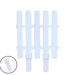 Plastic Fencing PVC Gardening White Hedge Fence Decorative Patio Garden Project Home Decors - Product Image 6