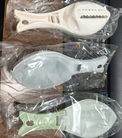 Écailleur à poisson en plastique économique, brosse à écailles, grattoir à peau de poisson, éplucheur rapide pour nettoyage, compatible lave-vaisselle
