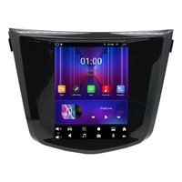 Autoradio Android avec écran tactile vertical de 9,7 pouces, GPS, lecteur DVD pour NISSAN X-TRAIL Qashqai 2014-2017, style Tesla