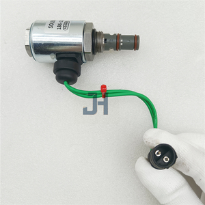 โซลินอยด์วาล์วคุณภาพสูง 24V รุ่น 186-1525 สำหรับรถเกรดเดอร์ 120H 140H มอเตอร์กรีดเดอร์ D8R รถดันดิน 3116 3306 อะไหล่เครื่องยนต์ อะไหล่ทดแทน - Product Image 2
