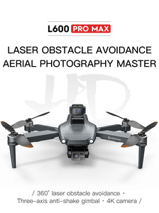 High Quality L600 PRO MAX <strong>Drone</strong> 4K HD Dual Camera Laser Obstacle Avoidance 5G WIFI Foldable Brushless Motor Plastic Christmas - Product Image 2