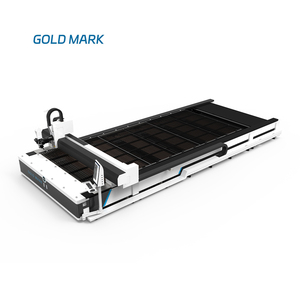 GM6025FB โกลด์มาร์ค6000*2500มม. รูปแบบขนาดใหญ่ตัดเพลทเครื่อง CNC ชิ้นส่วนอะลูมิเนียมตัดด้วยเลเซอร์ - Product Image 1