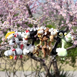Peluche de Mono del Zodíaco Chino de Cuello Largo de 40cm, Amuleto Divertido para Bolsos, Colgante, Juguete Infantil, Regalo de Cumpleaños - Product Image 2