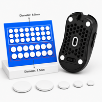 Patins de remplacement pour souris de jeu en PTFE pour Glorious Model I Wireless, conçus pour les tapis de souris en verre, mouvements plus rapides et plus fluides