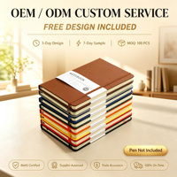 Carnet A5 en similicuir PU changeant de couleur avec sangle, logo personnalisé, bloc-notes à couverture rigide, cadeau pour les entreprises et le bureau