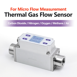 Medidor de Flujo Másico de Gas Industrial OEM Multigas con Rosca G3/8/G1/2, RS485 Modbus 4-20mA para Aire Comprimido N2 O2 - Product Image 1