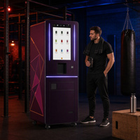 Distributeur automatique de protéines intelligent avec écran tactile pour les universités et les salles de sport, destiné aux magasins de nutrition