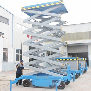 Venta caliente móvil hidráulica <span class=keywords><strong>skyjack</strong></span> de elevación de tijera para hombre ascensor plataforma de trabajo aérea - Product Image 5