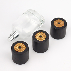 Tapa de corona elegante de Vietnam WeWood, cubierta de madera decorativa de Metal Premium para botellas de Perfume, tapas de cierre personalizadas, excelente embalaje - Product Image 2