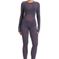 Ensemble de vêtements de ski en laine à séchage rapide pour femme, idéal pour l'escalade et la randonnée en extérieur, collection automne/hiver, sous-vêtements chauds anti-transpiration