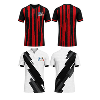 Globale Fußball-Kollektion Moderne Fußballtrikot-Designs Professionelle Fußballshirts Kurzarm Großhandel
