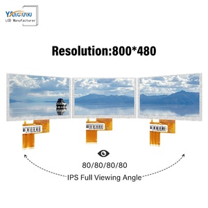 Tùy chỉnh thiết kế <span class=keywords><strong>5</strong></span>.0 <span class=keywords><strong>inch</strong></span> BI050BS3-K100 <span class=keywords><strong>TFT</strong></span> LCD màn hình giá rẻ giá 40-Pin song song RGB thương mại nhỏ hiển thị kỹ thuật số - Product Image 4