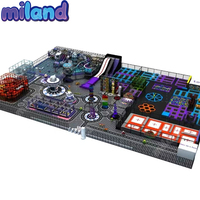 Fabricante Profesional de Parques de Trampolines Grandes para Interiores, para Parques de Aventura con Colchoneta de Salto de Alta Elasticidad