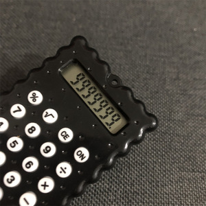 Mini Calculator 8 Digits Black ABS Material Portable Pocket Sized For Students - Product Image 2