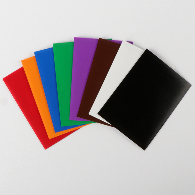 Henwei Durable Matte Multi Purple PP Plastic Customized Color Trading Game OEM for Card Sleeves