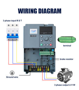 LCGK VFD LC400F 220V 3PH a 220V 3PH 15kW (para 7.5kW ) 22kW (para 11kW) Inversor Convertidor de frecuencia personalizable - Product Image 6