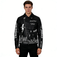 Blouson en Cuir Personnalisé pour Homme - Qualité Rétro, Style Confortable et Décontracté, Blouson en Cuir Unique pour Homme