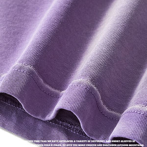 T-shirt personnalisable avec logo, tie-dye, 230 GSM, en coton vierge, coupe décontractée, épais, vente en gros, impression, broderie, unisexe - Product Image 2