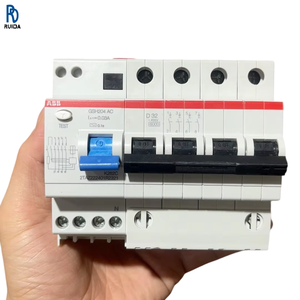 GSH204 AC D32A เซอร์กิตเบรกเกอร์ สวิตช์อากาศ 4P สวิตช์ไฟฟ้าป้องกันโอเวอร์โหลดแรงดันต่ำ เซอร์กิตเบรกเกอร์ขนาดเล็ก พาวเวอร์ D - Product Image 1