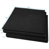 Éponge filtrante pour aquarium à pores grossiers, moyens et fins, mousse biochimique pour système de filtration d'aquarium, éponge filtrante de forme personnalisée