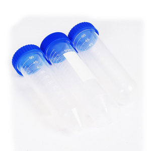 Tubos de Centrífuga Mike de 50 ml, de Plástico, Graduados, Desechables, para Uso en Laboratorio - Product Image 1
