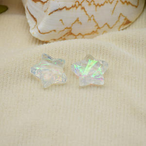 Precio de fábrica, estrella de cinco puntas, cuentas sueltas DIY, cuentas hechas a mano, joyería acrílica, accesorios de pulsera - Product Image 4