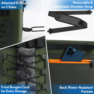Sac isotherme pour vin, poisson, bière, sac isotherme imperméable, sac de pique-nique, glacière <span class=keywords><strong>souple</strong></span> portable - Product Image 5