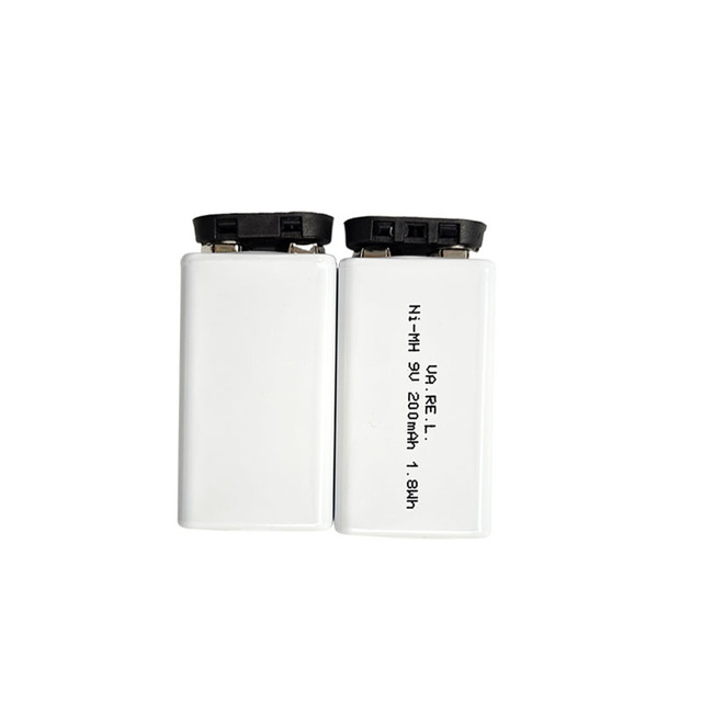 6LR61 Rechargeable 9V Battery NiMH 200mAh 250mAh OEM 9 Volt Battery Pack Guitar Pedal Smoke Detector RC Toy Flashlight