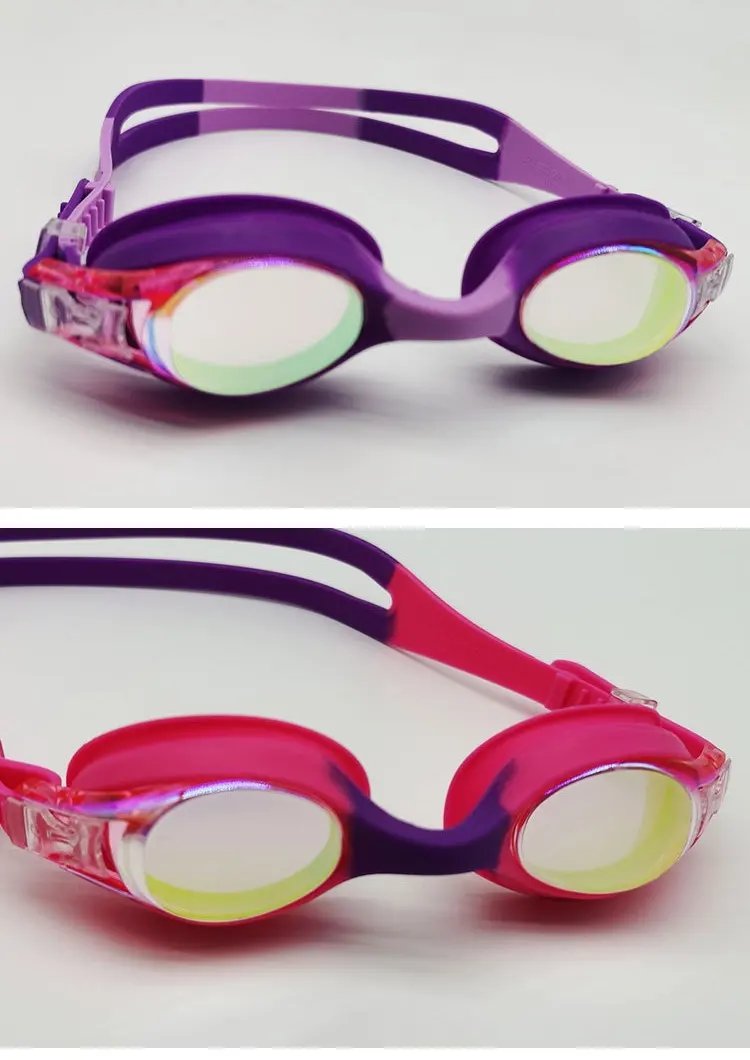 Nieuwe Kinderen Zwembril Voor Kinderen High Definition Duikbril Siliconen Waterdichte Zwembril Met Plastic Doos