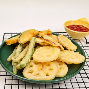 Mélange de tempura japonais artisanal, sélection de 4 légumes, précuits et surgelés - Product Image 3