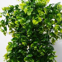 Plantes murales en plastique suspendues de lierre artificiel personnalisées Décoration d'étagère intérieure/extérieure en vert feuille pour la maison avec Thanksgiving Pâques