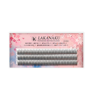 Extensiones de Pestañas Lakanaku Fishtail de 10-12 mm, Pestañas Postizas Naturales Suaves Hechas a Mano para Injerto - Product Image 5