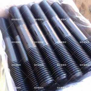 Trung Quốc kết thúc bu lông M6-M30 Stud Oxit Đen tùy chỉnh 45 # 35crmo thép sản xuất cao cấp 8.8/10.9/12.9 cấp - Product Image 6