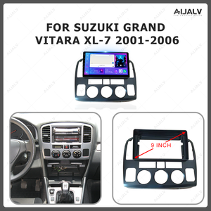 Marco de Placa Frontal para Radio de Coche <span class=keywords><strong>SUZUKI</strong></span> <span class=keywords><strong>GRAND</strong></span> <span class=keywords><strong>VITARA</strong></span> XL-7 2001-2009, Panel para Reproductor de <span class=keywords><strong>DVD</strong></span> y GPS, Kit de Montaje en Tablero, Accesorio para Coche - Product Image 3