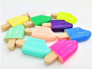 Regalo publicidad novedad papelería creativa nuevo diseño de verano hielo estilo crema de maíz resaltador con logotipo personalizado - Product Image 6