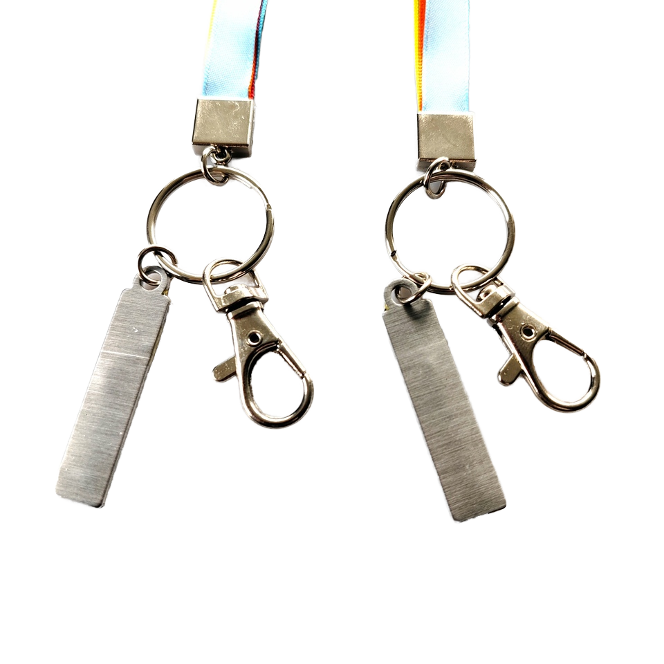 Custom Logo New Key Chain Carabiner Lanyard Satin Short Hand Wrist Phone Strap Backpack Pendant Lanyard Image 3