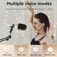 Microphone Karaoké Sans Fil K11 avec Réduction de Bruit, Prise en Charge Carte TF, Machine à Chanter Portable pour Enfants, Effet Réverbération, Idéal pour le Live