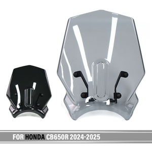 Parabrisas Delantero para Motocicleta HONDA CB650R <span class=keywords><strong>CB</strong></span> <span class=keywords><strong>650R</strong></span> 2024-2025, Deflector de Viento con Soporte - Product Image 4