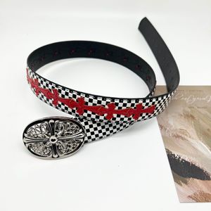 מעצב חדש Y2k מתכת פאנק רוק בסגנון pu חגורות עם צולבים היפ הופ פאנק רוק עור מערבי בוקרים - Product Image 6