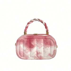 Conjunto de Gorra de Béisbol y Bolso con Diseño Tie-Dye, Ecológico, Informal, Deportivo, para Playa y Fiestas, para Mujer, Cuatro Estaciones, Bordado 3D, Nuevo Diseño 2024 - Product Image 4